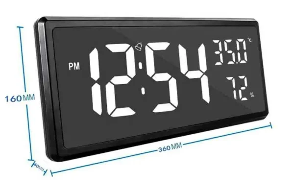 Multifunctional Clock With Green Lights - Image 4