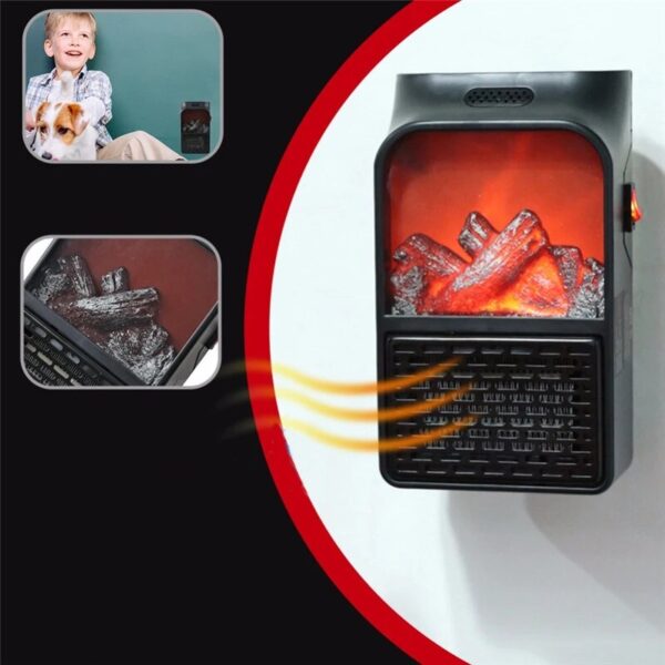 Portable Mini Heater Flame Heater - Image 3