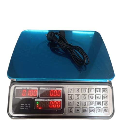Vegetable Market Digital Scale (With A Metal Dial)