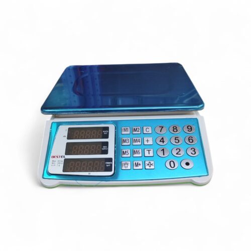 ხილბოსტნის სასწორი (მეტალის ღილაკებით)