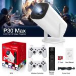 Home 24 პროექტორი P30 Max Ultra HD Projector + Game