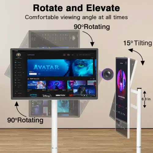 პორტატული სმარტ ეკრანი 32" 4K