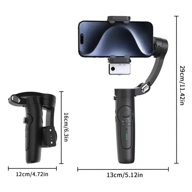 მობილურის კამერის სტაბილიზატორი / გიმბალი 4 მობილურის კამერის სტაბილიზატორი / გიმბალი - Image 4
