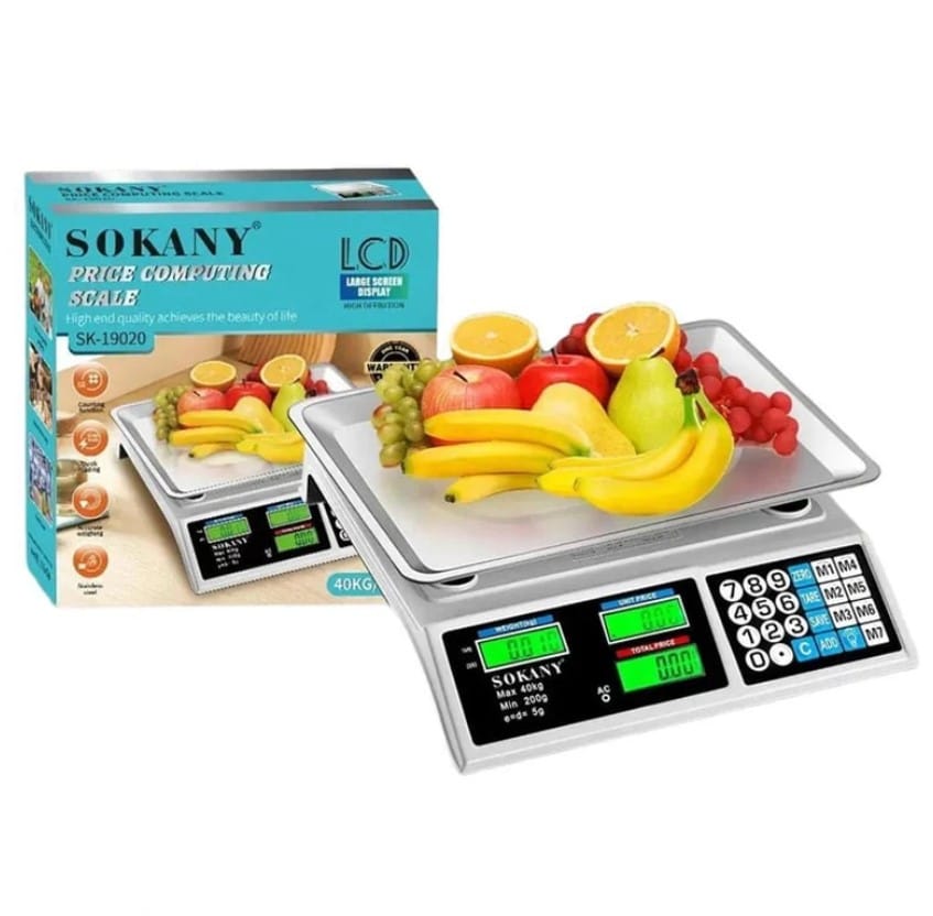 სასწორი 40კგ Sokany SK-19020 2 სასწორი 40კგ Sokany SK-19020 - Image 2