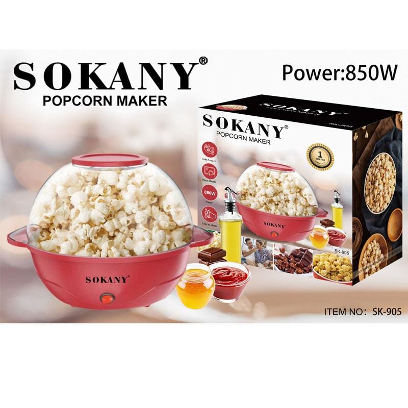 პოპკორნის აპარატი Sokany SK-905 3 პოპკორნის აპარატი Sokany SK-905 - Image 3