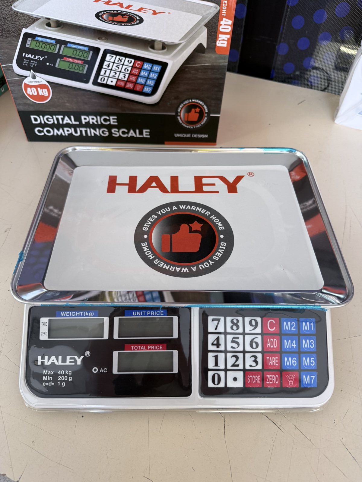 ხილბოსტნის სასწორი Haley (40 კგ) - Image 2